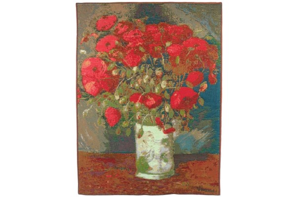 Gobelín Tapisserie  pavots Van Gogh